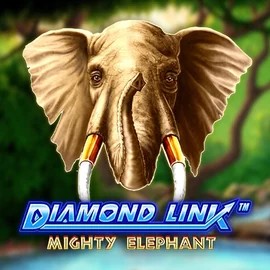 Slots logo of Diamond Link Mighty Elephant from Novomatic at Betista Casino
