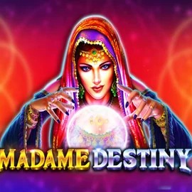 Madame Destiny slot logo by Pragmatic Play at Betista Casino
