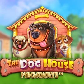 The Dog House Megaways logo by Pragmatic Play Betista Casino